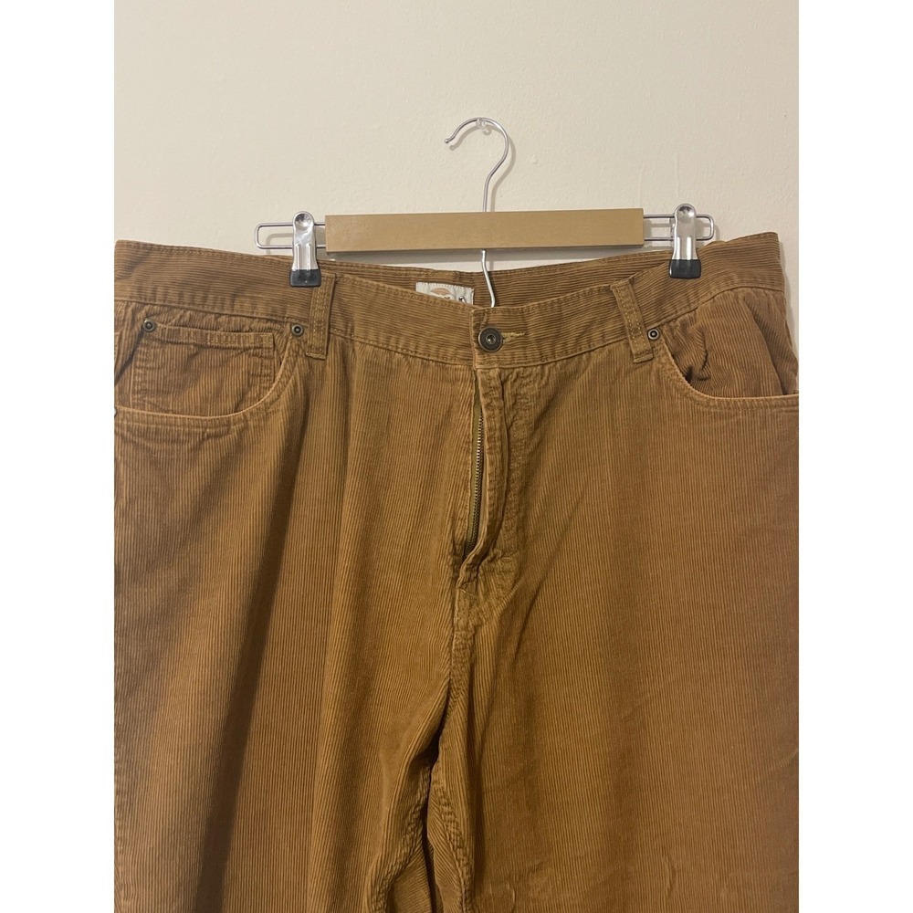 Bob Timberlake Corduroy Pants‎ Tan Waist 40X30 Straight Leg Casual Preppy Office - Picture 3 of 6